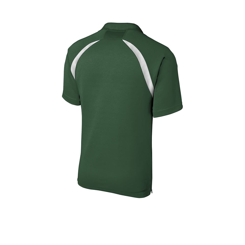 Sport - Tek T476 Dry Zone Colorblock Raglan Polo with 3 - Button Placket - Gorvex.com
