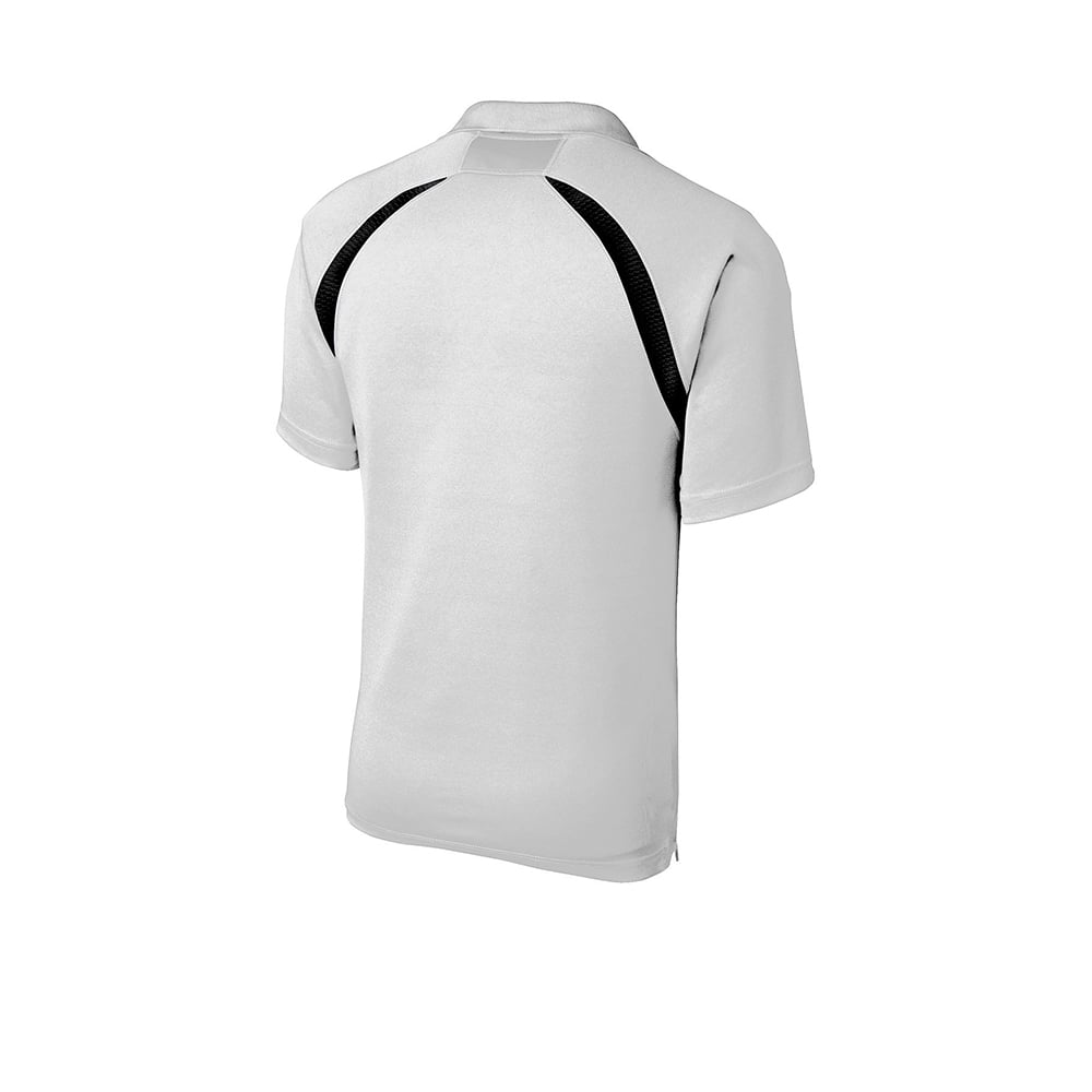 Sport - Tek T476 Dry Zone Colorblock Raglan Polo with 3 - Button Placket - Gorvex.com