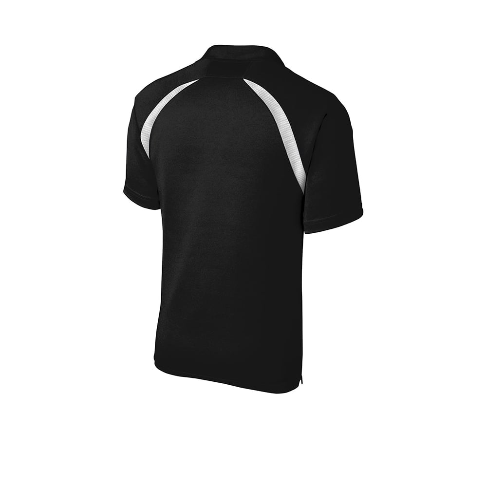 Sport - Tek T476 Dry Zone Colorblock Raglan Polo with 3 - Button Placket - Gorvex.com