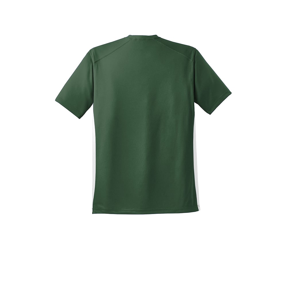 Sport - Tek T478 Dry Zone Modified Raglan Sleeves Colorblock Crew Shirt - Gorvex.com