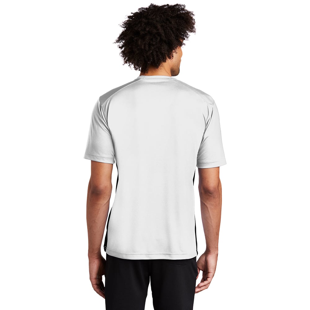 Sport - Tek T478 Dry Zone Modified Raglan Sleeves Colorblock Crew Shirt - Gorvex.com