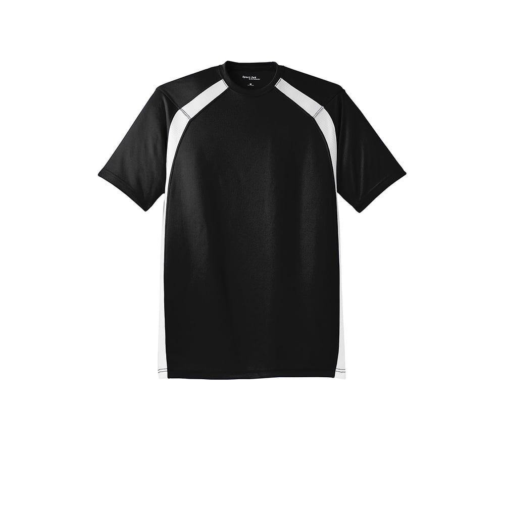 Sport - Tek T478 Dry Zone Modified Raglan Sleeves Colorblock Crew Shirt - Gorvex.com