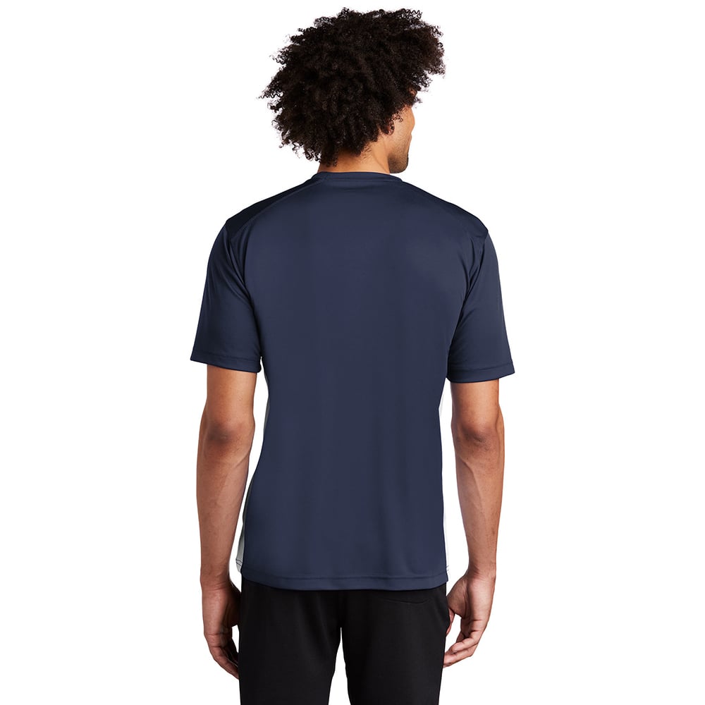 Sport - Tek T478 Dry Zone Modified Raglan Sleeves Colorblock Crew Shirt - Gorvex.com