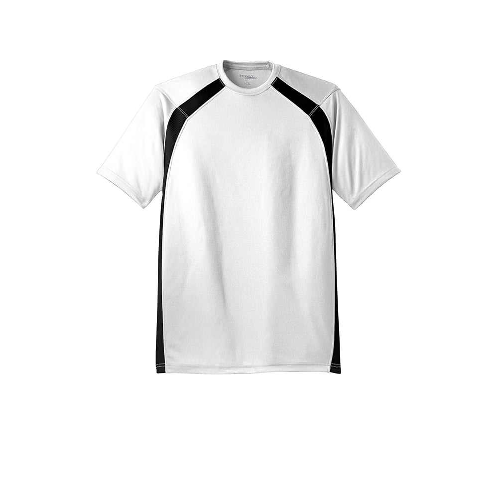 Sport - Tek T478 Dry Zone Modified Raglan Sleeves Colorblock Crew Shirt - Gorvex.com