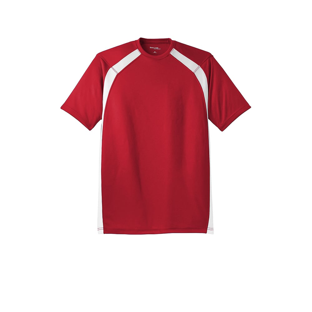 Sport - Tek T478 Dry Zone Modified Raglan Sleeves Colorblock Crew Shirt - Gorvex.com