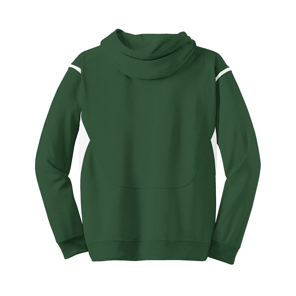 Sport - Tek TST246 Tall Tech Fleece Colorblock Hooded Sweatshirt - Gorvex.com