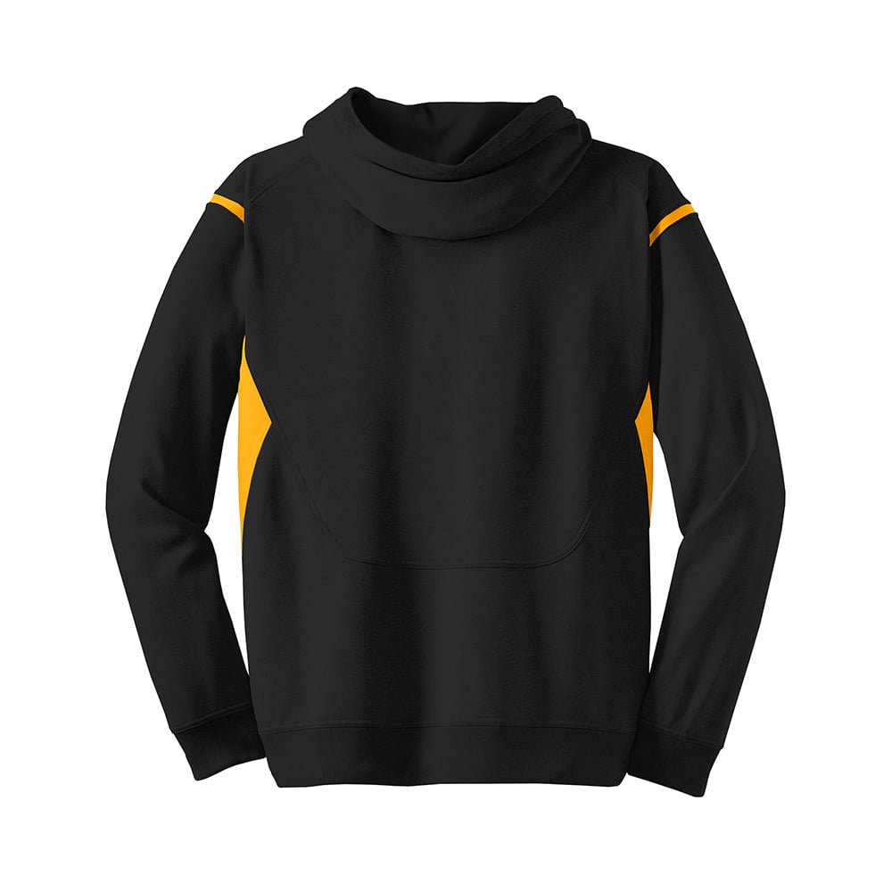 Sport - Tek TST246 Tall Tech Fleece Colorblock Hooded Sweatshirt - Gorvex.com