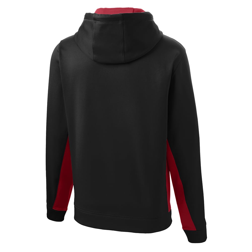 Sport - Tek YST235 Youth Sport - Wick Fleece Colorblock Hooded Pullover - Gorvex.com