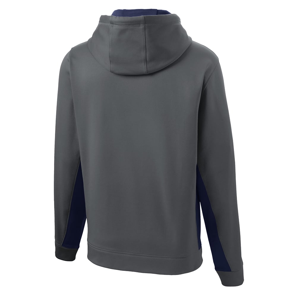 Sport - Tek YST235 Youth Sport - Wick Fleece Colorblock Hooded Pullover - Gorvex.com