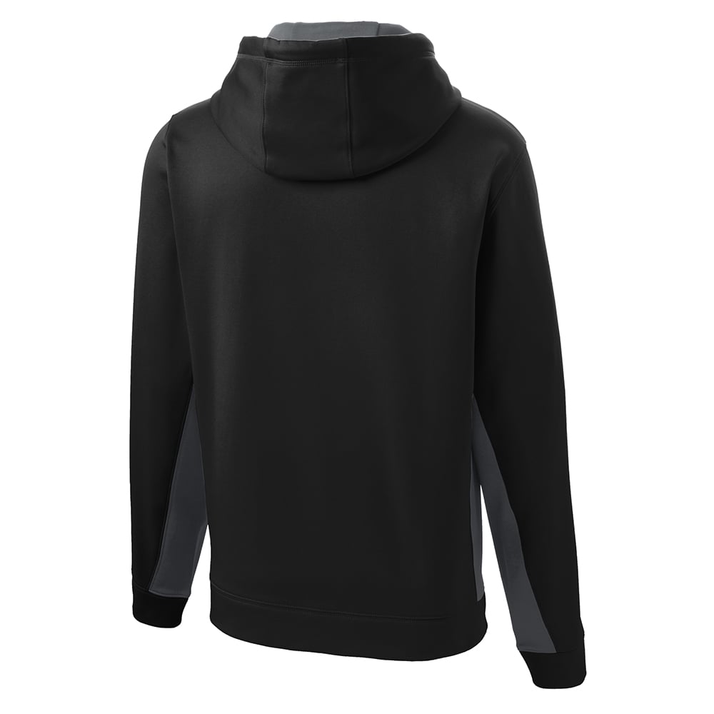 Sport - Tek YST235 Youth Sport - Wick Fleece Colorblock Hooded Pullover - Gorvex.com