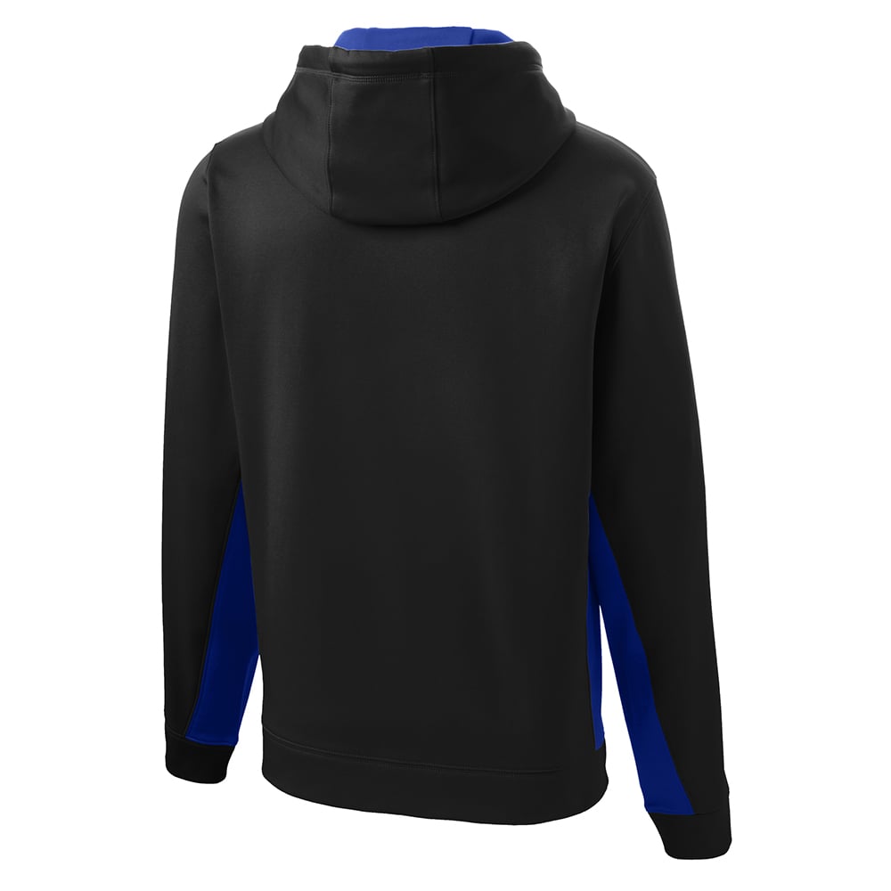 Sport - Tek YST235 Youth Sport - Wick Fleece Colorblock Hooded Pullover - Gorvex.com