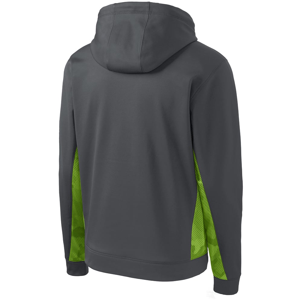 Sport - Tek YST239 Youth Sport - Wick CamoHex Fleece Colorblock Pullover - Gorvex.com