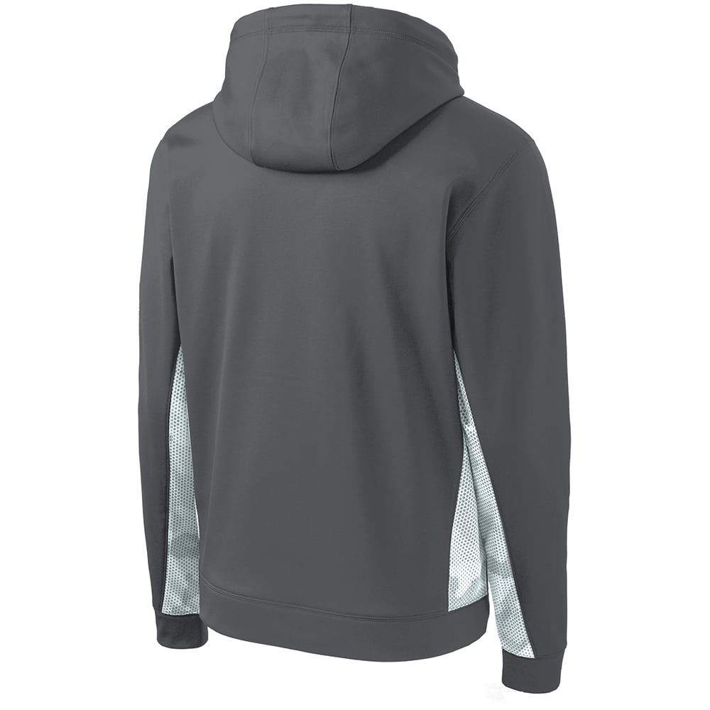 Sport - Tek YST239 Youth Sport - Wick CamoHex Fleece Colorblock Pullover - Gorvex.com