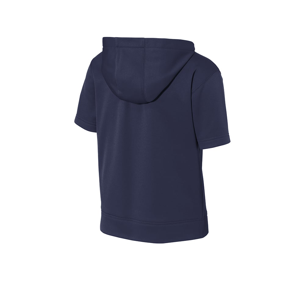 Sport - Tek YST251 Youth Sport - Wick Fleece Short Sleeve Hooded Pullover - Gorvex.com