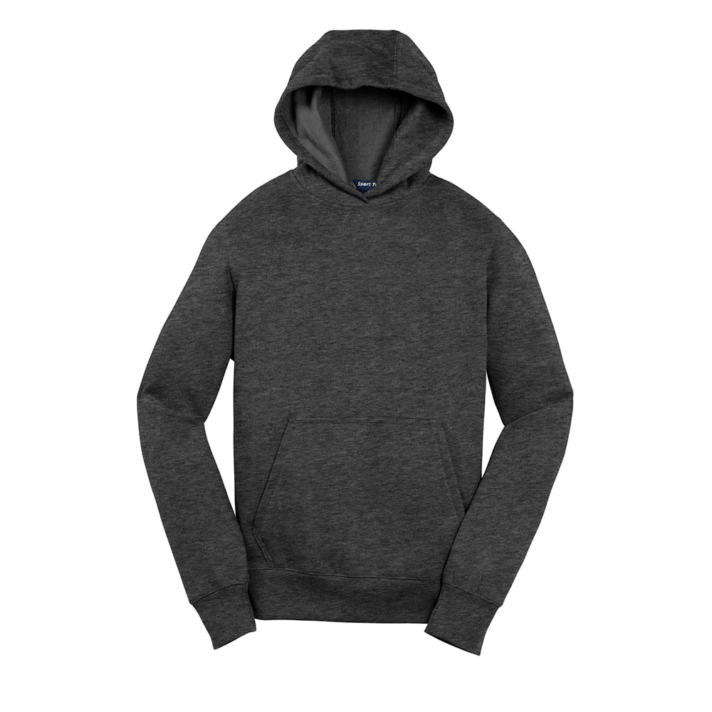 Sport - Tek YST254 Youth Hooded Sweatshirt with Front Pouch Pocket - Gorvex.com