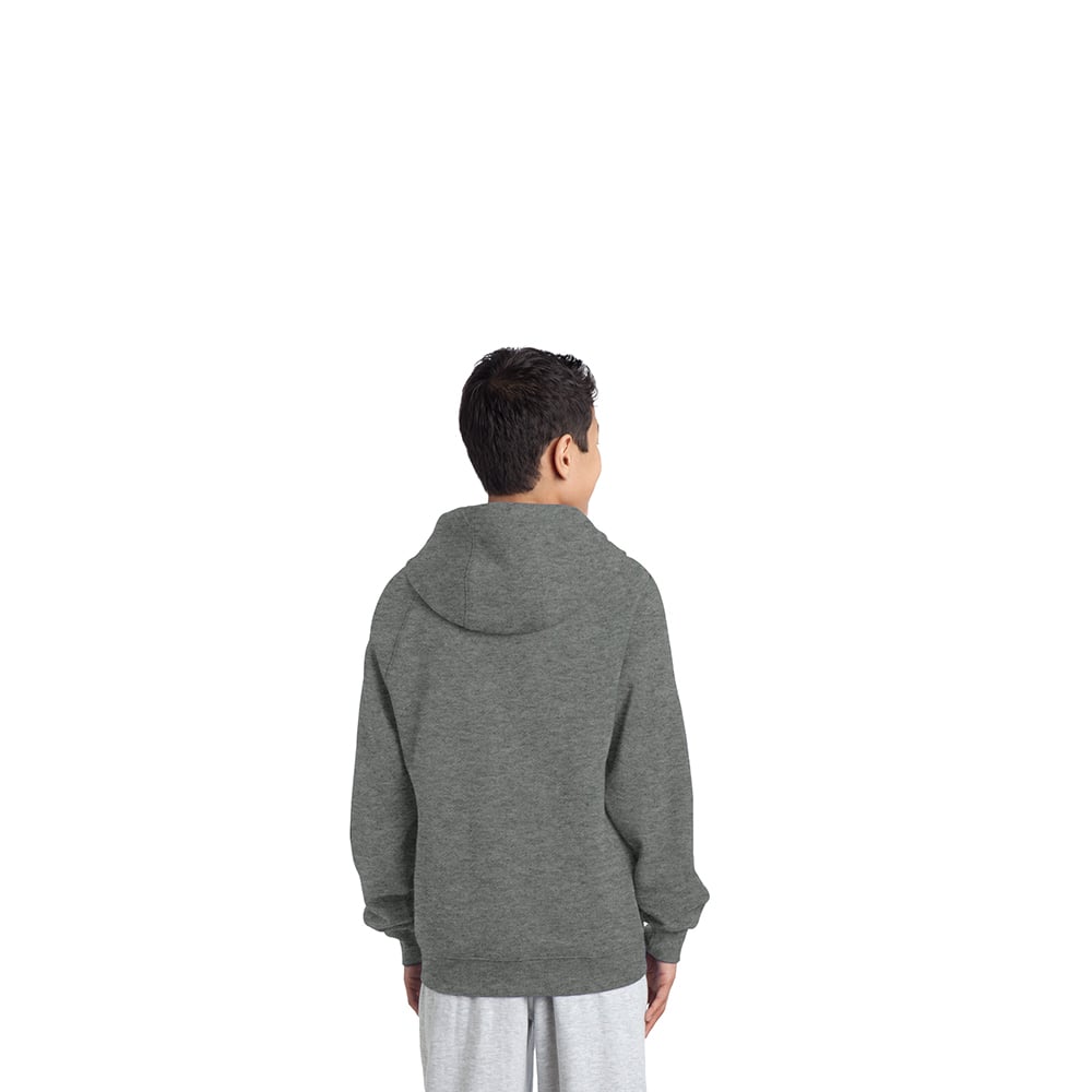 Sport - Tek YST265 Youth Sleeve Stripe Pullover Hooded Sweatshirt - Gorvex.com