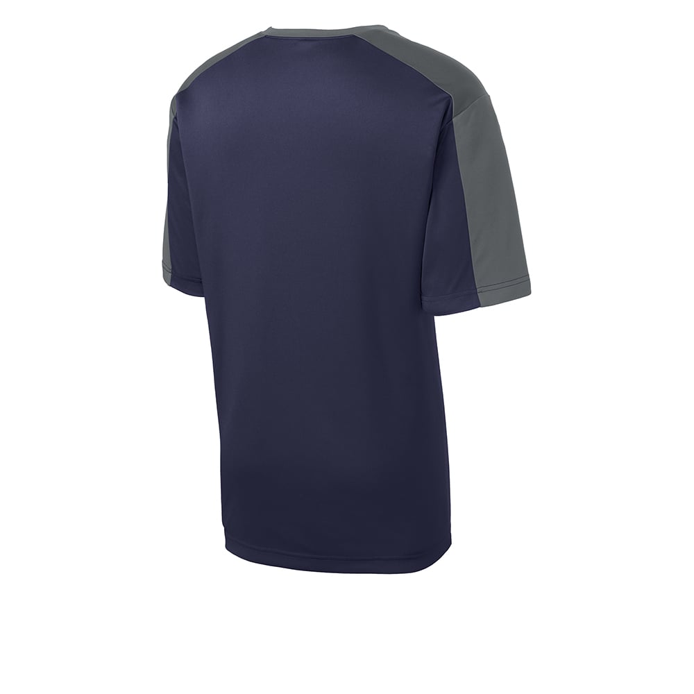 Sport - Tek YST354 Youth PosiCharge Competitor Sleeve - Blocked T-Shirt - Gorvex.com