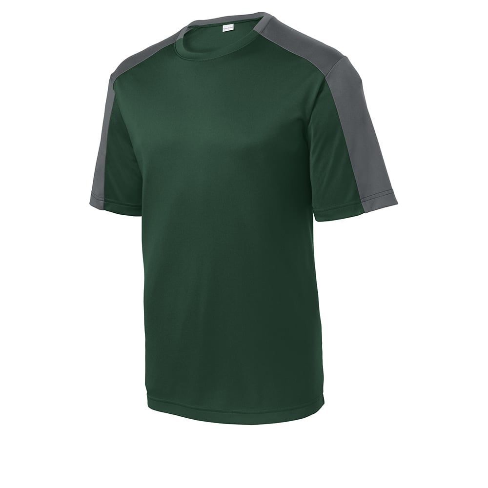 Sport - Tek YST354 Youth PosiCharge Competitor Sleeve - Blocked T-Shirt - Gorvex.com