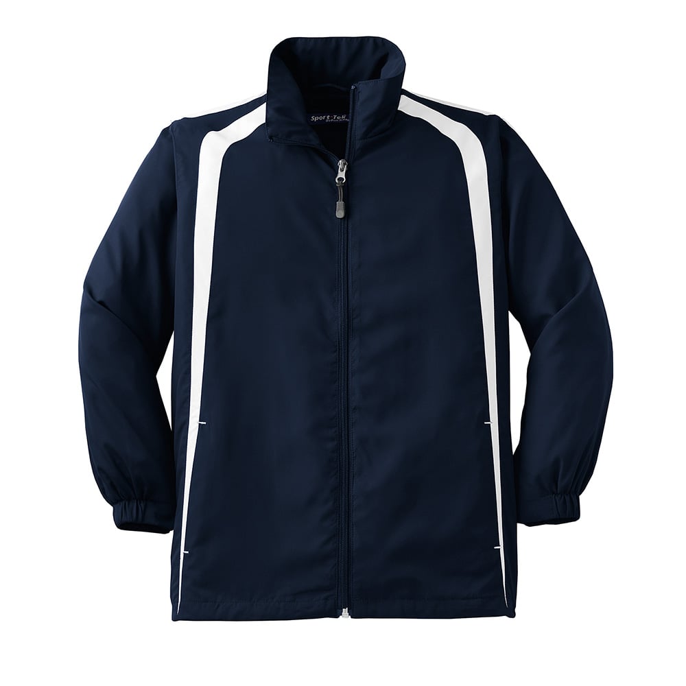 Sport - Tek YST60 Youth Colorblock Raglan Jacket with Side Pockets - Gorvex.com