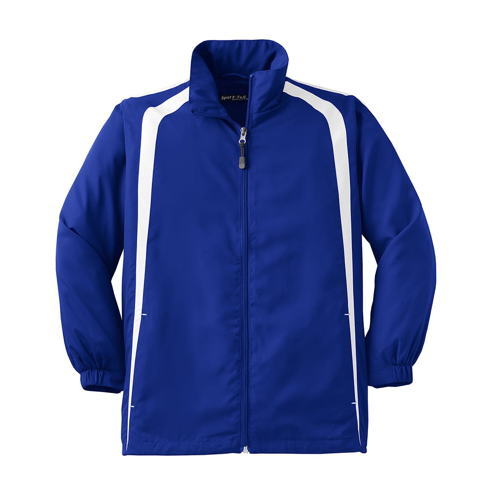 Sport - Tek YST60 Youth Colorblock Raglan Jacket with Side Pockets - Gorvex.com