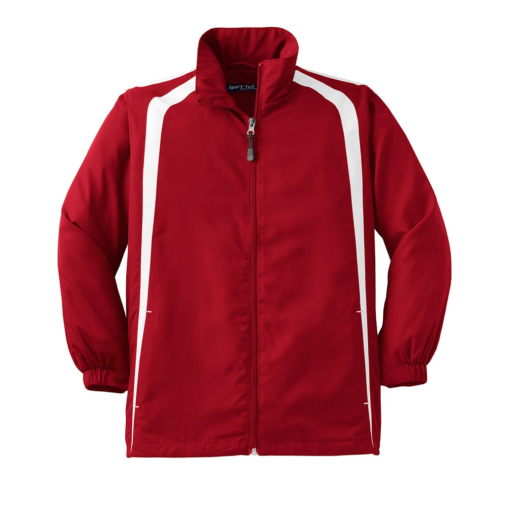 Sport - Tek YST60 Youth Colorblock Raglan Jacket with Side Pockets - Gorvex.com