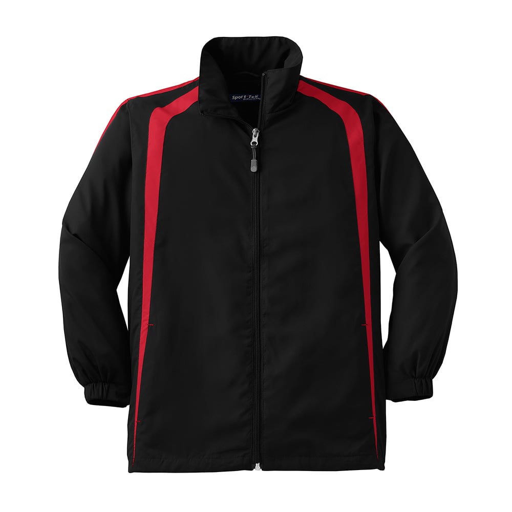 Sport - Tek YST60 Youth Colorblock Raglan Jacket with Side Pockets - Gorvex.com
