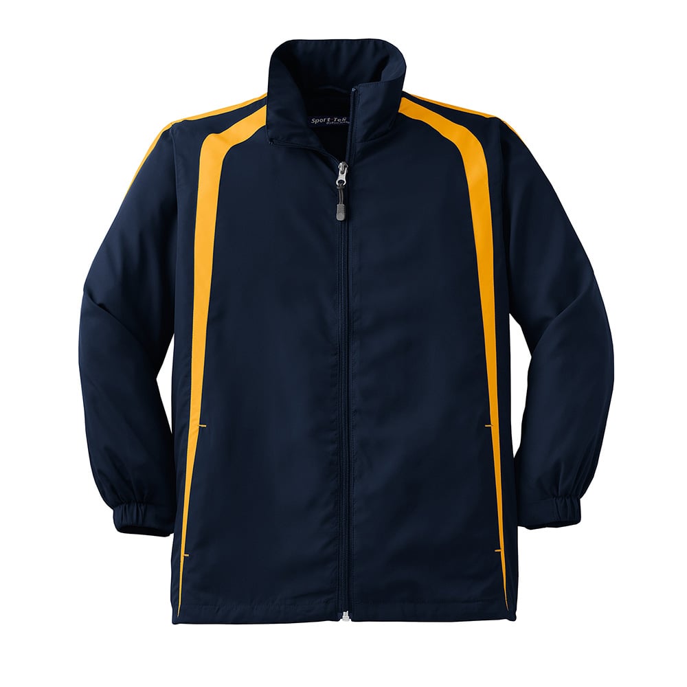 Sport - Tek YST60 Youth Colorblock Raglan Jacket with Side Pockets - Gorvex.com