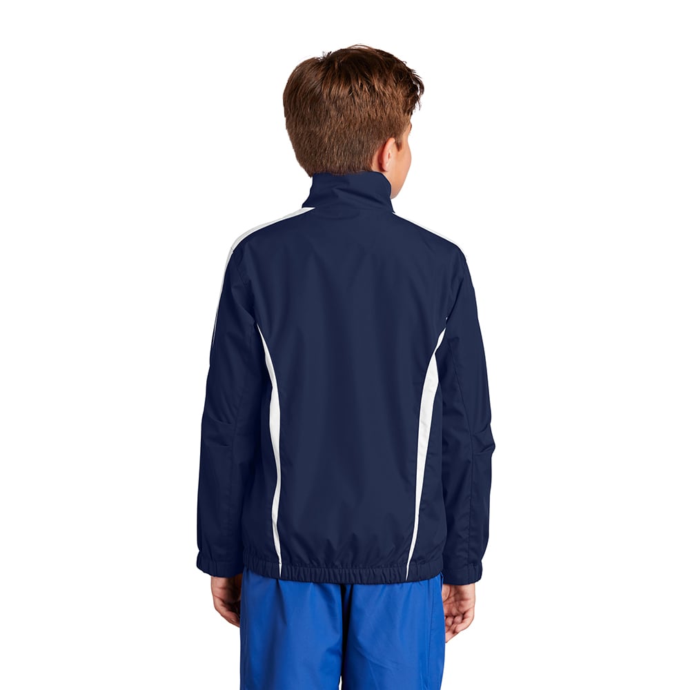Sport - Tek YST60 Youth Colorblock Raglan Jacket with Side Pockets - Gorvex.com