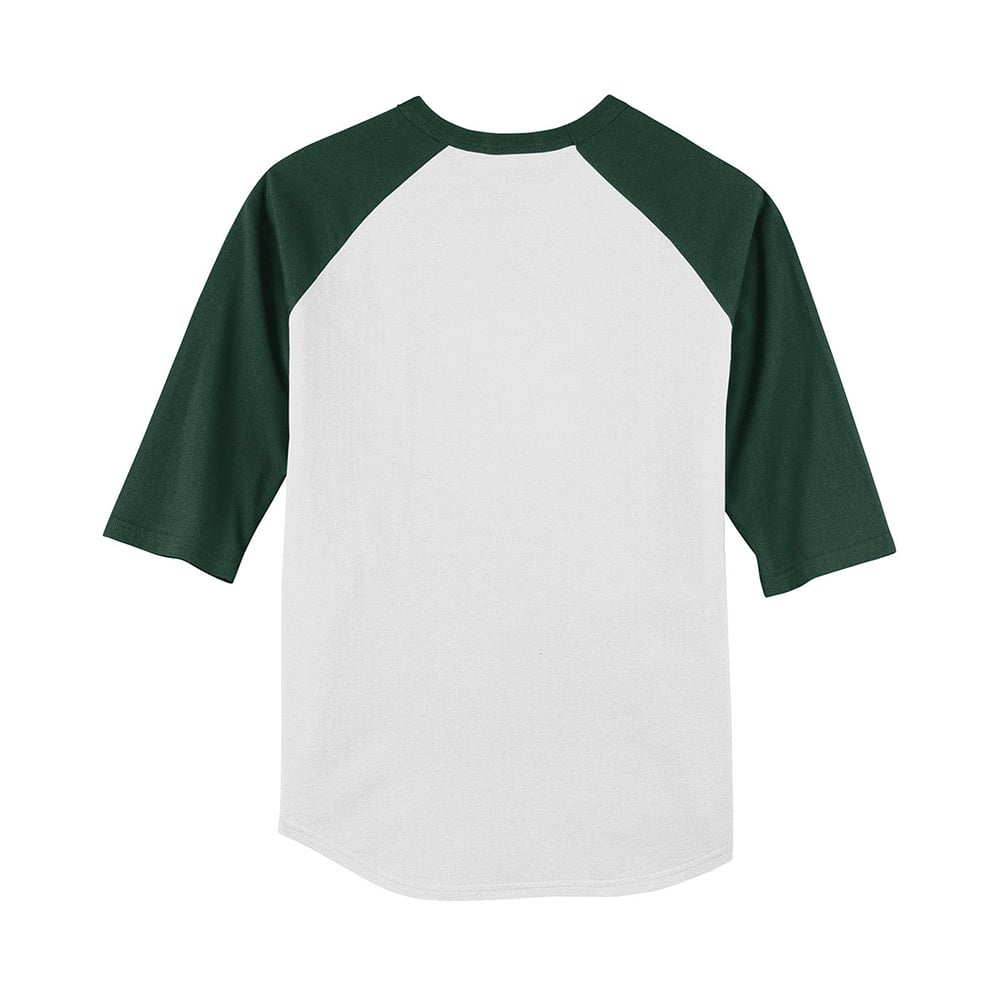 Sport - Tek YT200 Youth Colorblock Quarter Sleeve Raglan Jersey - Gorvex.com