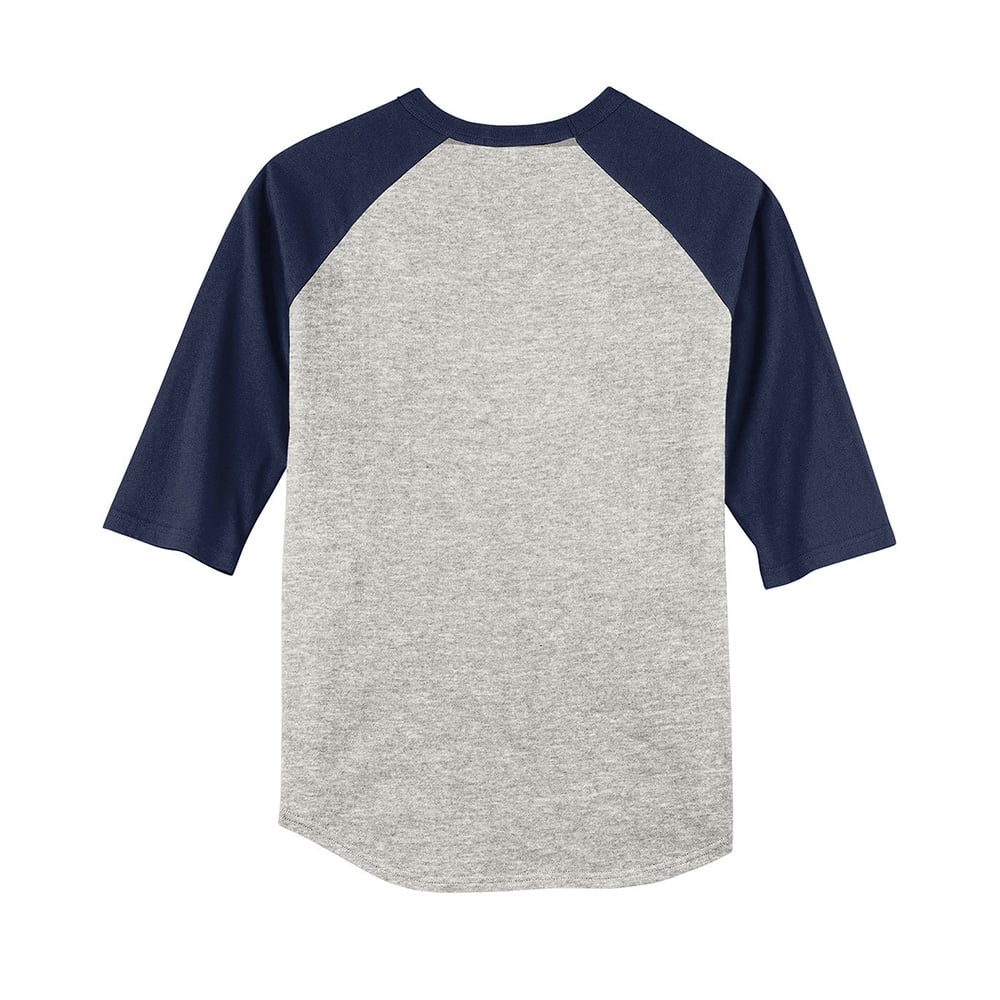 Sport - Tek YT200 Youth Colorblock Quarter Sleeve Raglan Jersey - Gorvex.com
