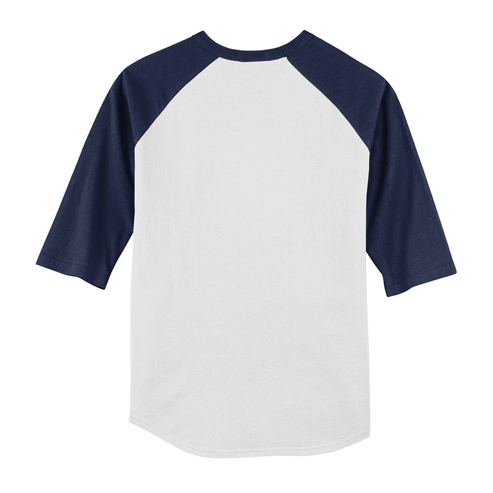 Sport - Tek YT200 Youth Colorblock Quarter Sleeve Raglan Jersey - Gorvex.com