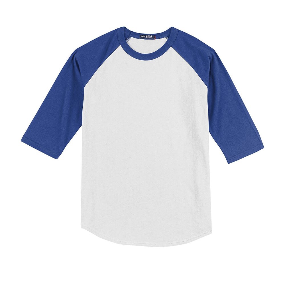 Sport - Tek YT200 Youth Colorblock Quarter Sleeve Raglan Jersey - Gorvex.com