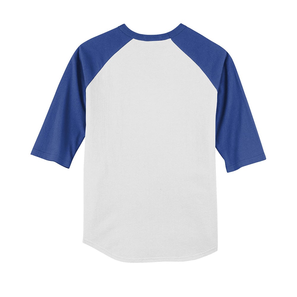 Sport - Tek YT200 Youth Colorblock Quarter Sleeve Raglan Jersey - Gorvex.com