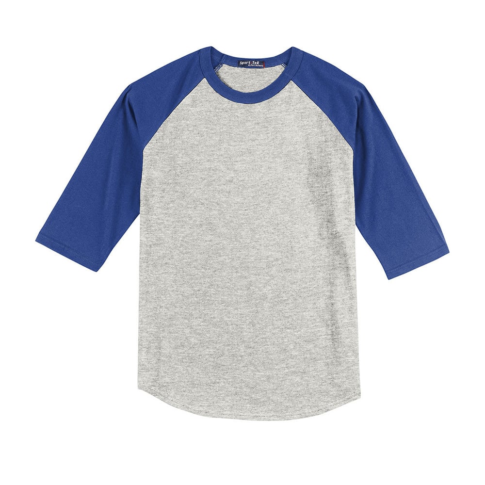Sport - Tek YT200 Youth Colorblock Quarter Sleeve Raglan Jersey - Gorvex.com