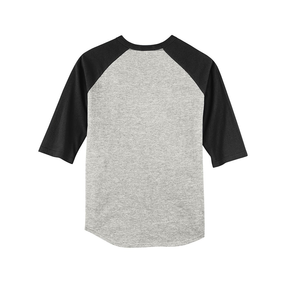 Sport - Tek YT200 Youth Colorblock Quarter Sleeve Raglan Jersey - Gorvex.com
