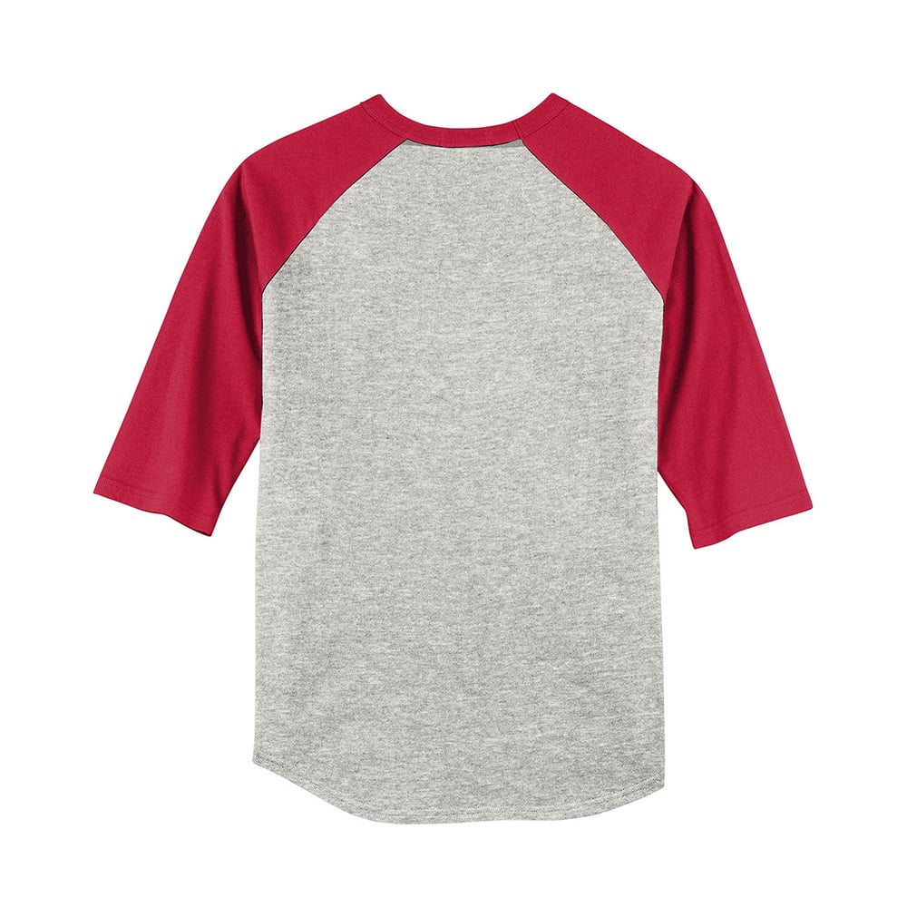Sport - Tek YT200 Youth Colorblock Quarter Sleeve Raglan Jersey - Gorvex.com