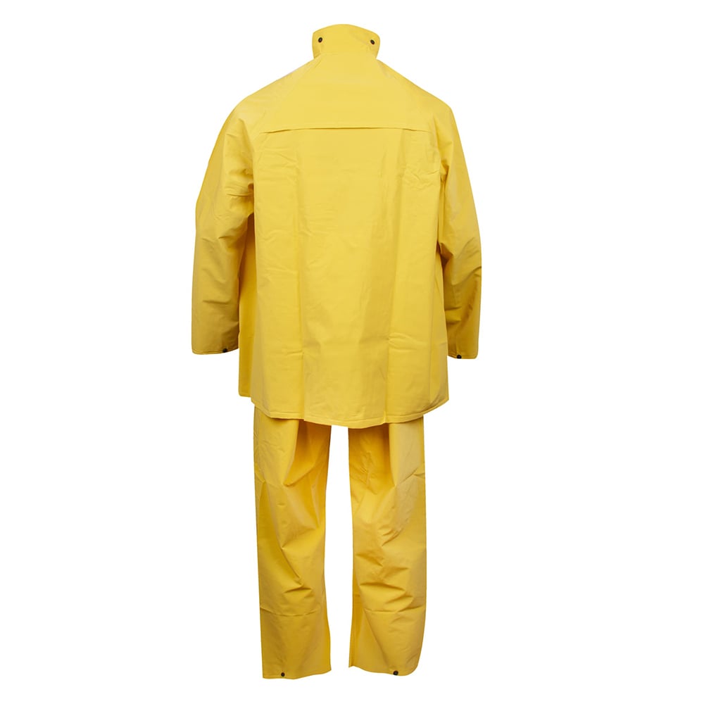 StormFront™ Three - Piece Rain Suit with Adjustable Take - Up Snaps - Gorvex.com