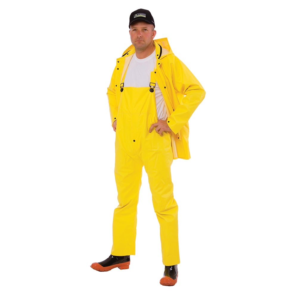 StormFront™ Three - Piece Rain Suit with Adjustable Take - Up Snaps - Gorvex.com