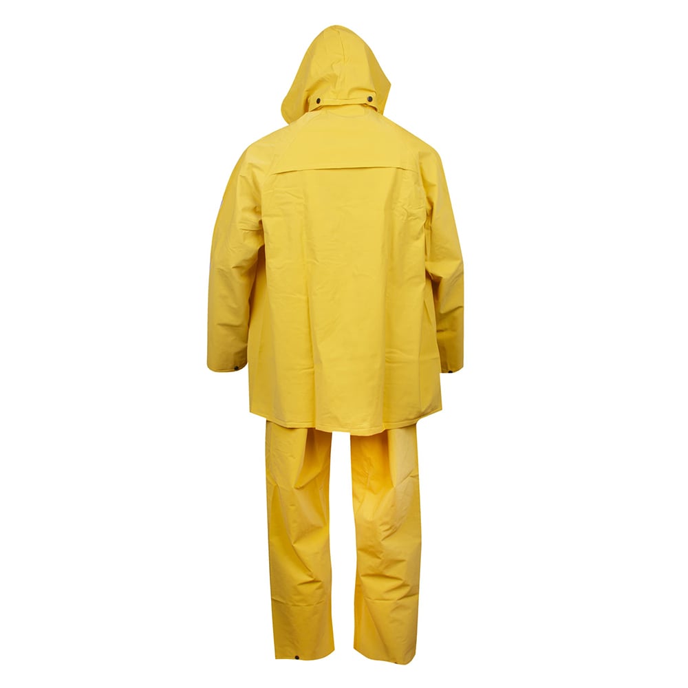 StormFront™ Three - Piece Rain Suit with Adjustable Take - Up Snaps - Gorvex.com
