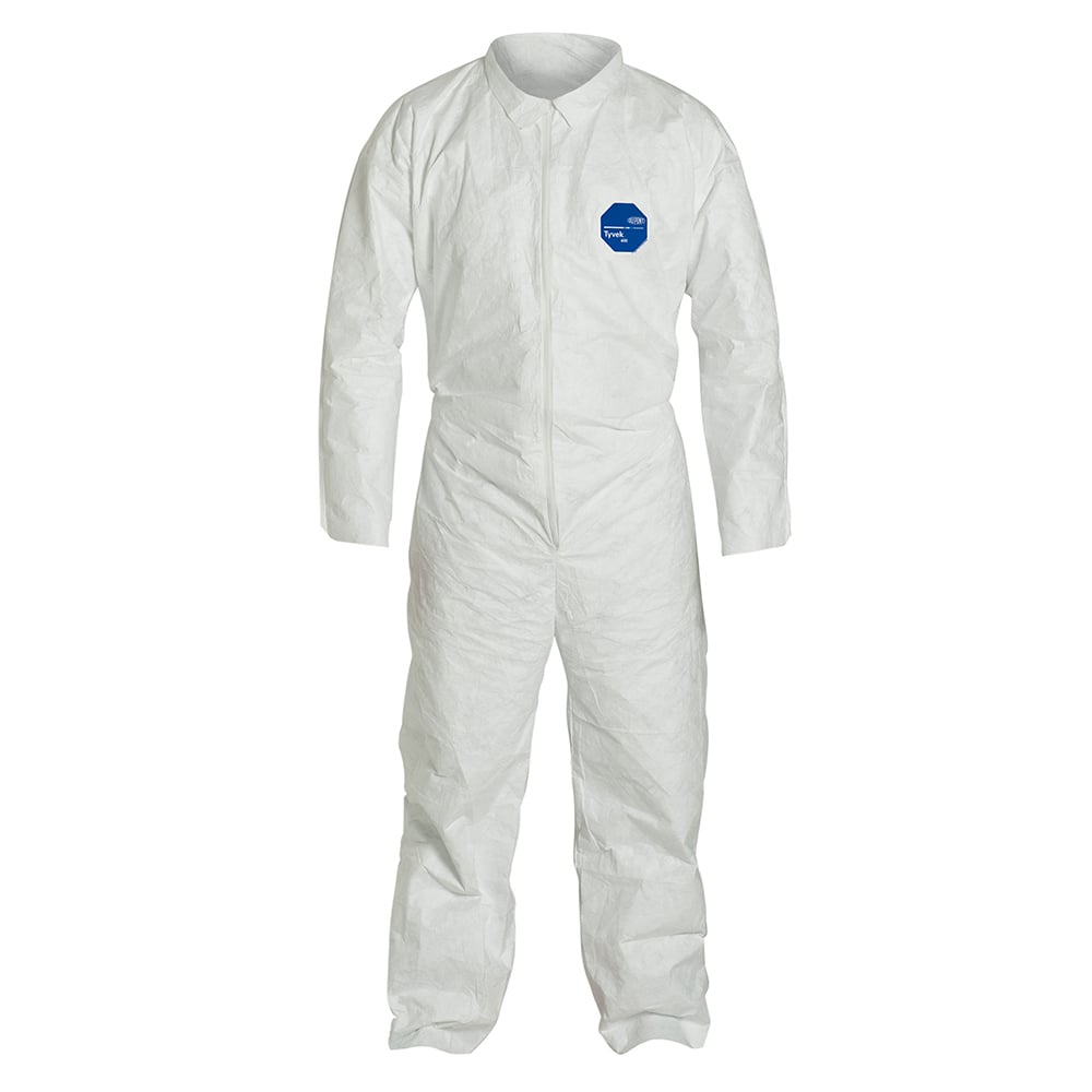 TY120S Tyvek® 400 Coverall - Open Wrists & Ankles (M - 7XL), 1 case (25 pieces) - Gorvex.com