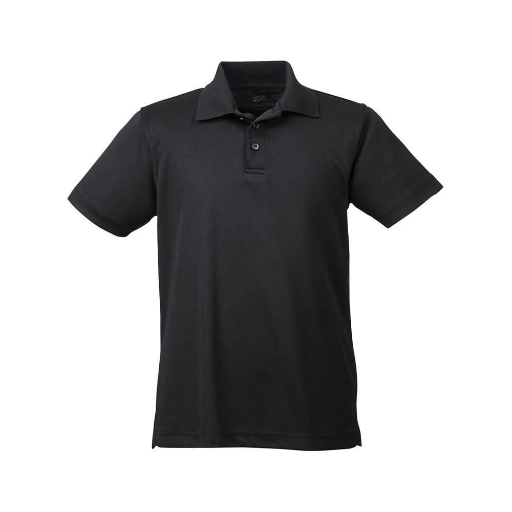 UltraClub Cool & Dry 8210Y Youth Mesh Piqué® Polo - Gorvex.com