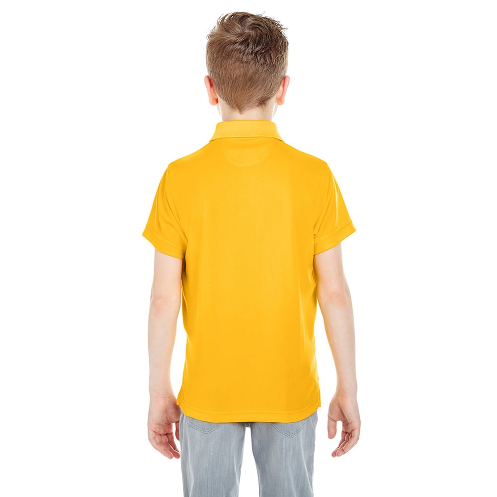 UltraClub Cool & Dry 8210Y Youth Mesh Piqué® Polo - Gorvex.com