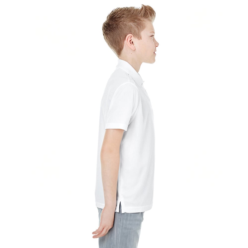UltraClub Cool & Dry 8210Y Youth Mesh Piqué® Polo - Gorvex.com