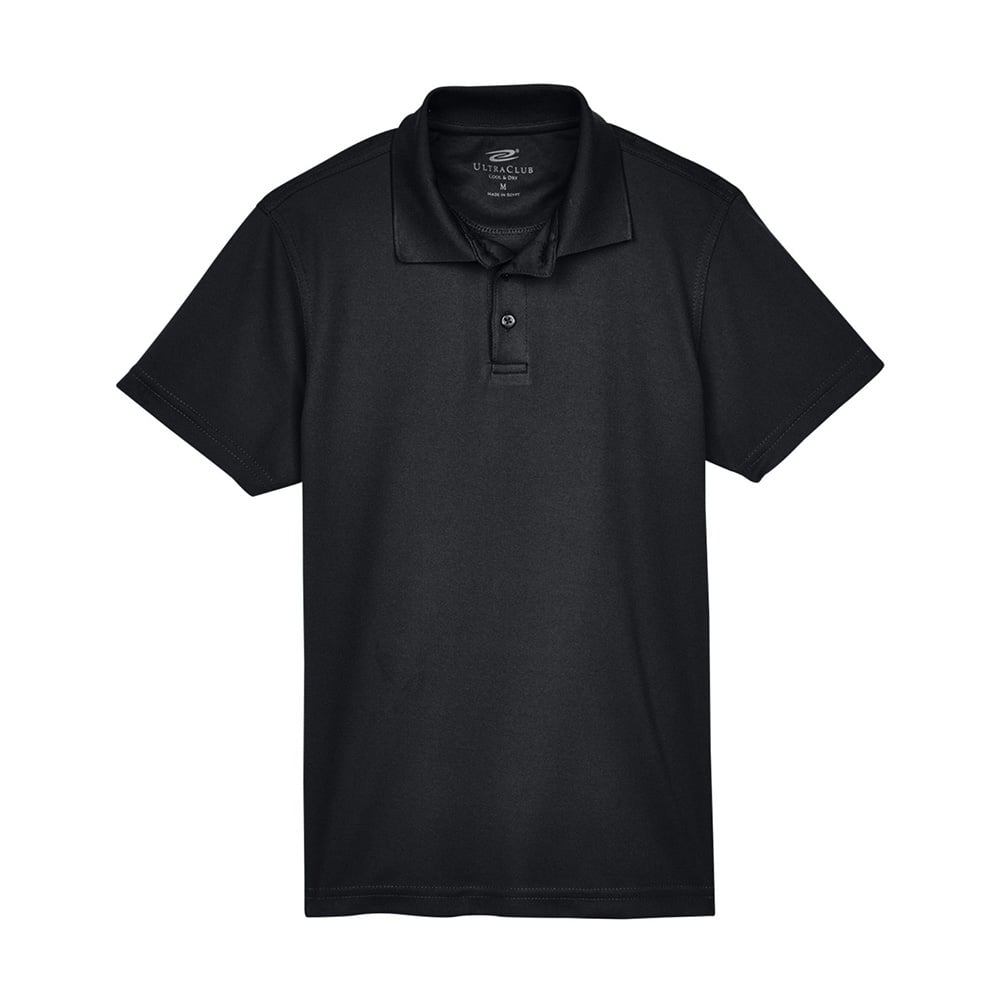 UltraClub Cool & Dry 8210Y Youth Mesh Piqué® Polo - Gorvex.com