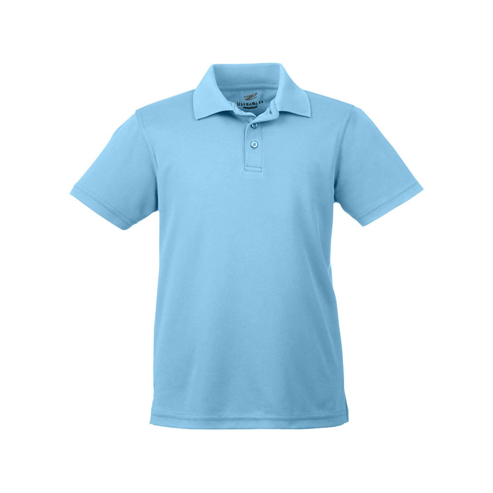 UltraClub Cool & Dry 8210Y Youth Mesh Piqué® Polo - Gorvex.com