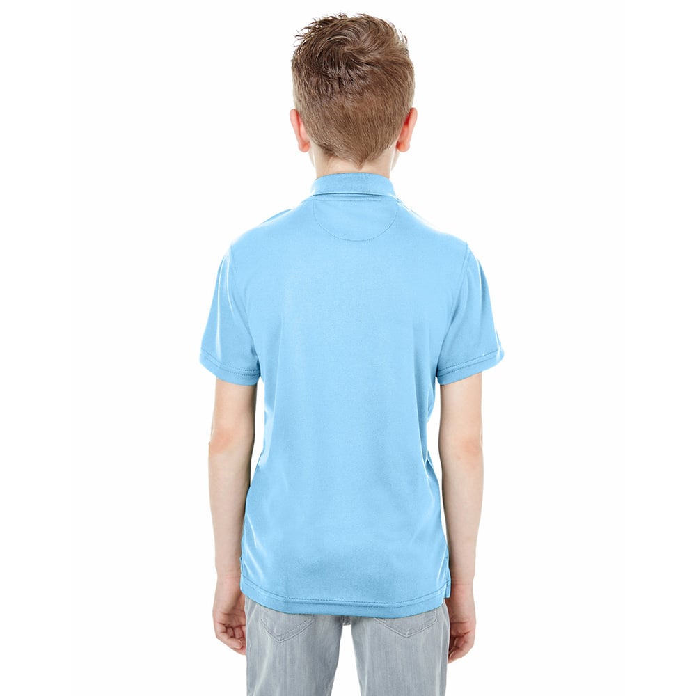 UltraClub Cool & Dry 8210Y Youth Mesh Piqué® Polo - Gorvex.com