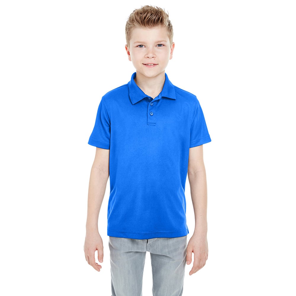 UltraClub Cool & Dry 8210Y Youth Mesh Piqué® Polo - Gorvex.com