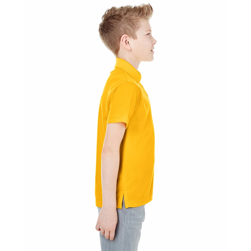 UltraClub Cool & Dry 8210Y Youth Mesh Piqué® Polo - Gorvex.com