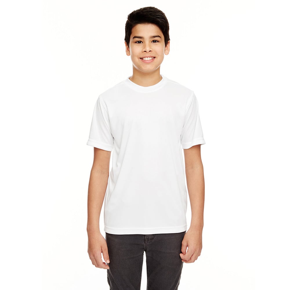 UltraClub Cool & Dry 8620Y Youth Basic Performance T-Shirt - Gorvex.com