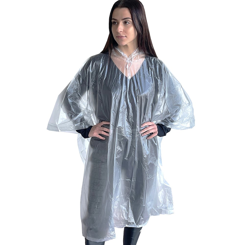 Value - Line™ Rain Poncho with Attached Hood - Gorvex.com
